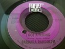 RARE NORTHERN SOUL MOD BARBARA RANDOLPH I GOT A FEELING SOUL 7