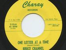 Hear - Rare Teen 45 - Bruce Channel - One Letter At A Time - Charay # 33
