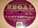 BILLY COTTON and His Band The old man of the mountain 78 REGAL MR680