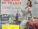 SIMONE SANDRY lp Chansons D'amour Des Rois De France sexy cheesecake car cover