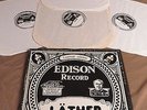 VINTAGE FRANK ZAPPA LATHER VINYL x4 LP RECORD SET EDISON BOOTLEG