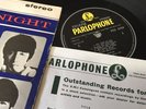 Beatles Hard Days Night Uk Stereo, 1st Press With Original Emi Insert -1G-1G
