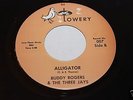 Buddy Rogers & The Three Jays Alligator b/w Waiti 45 From Publishing Co Vault EX