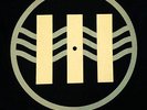 Jack White Black slipmat Third Man Records White Stripes 2012 RARE new