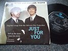 PETER AND GORDON UK COLUMBIA EP 1964 JUST FOR YOU EX