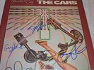 THE CARS HEARTBEAT CITY SIGNED BY FOUR ORIGINAL MEMBERS