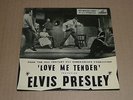 ELVIS PRESLEY - LOVE ME TENDER  1957 HMV EP NICE COPY