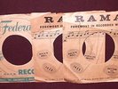 Rama/Federal 45 Record Sleeves Excellent Condition Rare