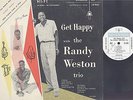 RANDY WESTON TRIO - GET HAPPY - JAZZ LP - DEEP GROOVE