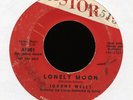 JOHNNY WELLS Lonely Moon on Astor New Breed R&B Popcorn 45 Hear