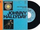 JOHNNY HALLYDAY LES CHEVALIERS DU CIEL VINYL 45 T BELGE BELGIQUE BELGIUM