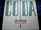 LED ZEPPELIN, 1982 UK LP, CODA, Very 1st Press, Promo copy, Near Mint 