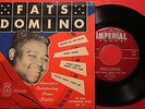 FATS DOMINO rare 1956 R&B ROCKER EP on Maroon label Imperial 127 with cover