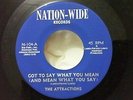 Northern Soul.  THE ATTRACTIONS - DID I DO THE RIGHT THING Very rare....EX