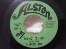 Funk 45 CLARENCE REID You Got to Fight / there is a crowd ALSTON...VG++