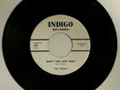 Rare Rockabilly 45 rpm THE SPIRALS on INDIGO, Baby? You Just Wait / Jeannie