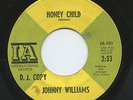 HEAR - Rare Popcorn / Soul 45 - Johnny Williams - Honey Child - IA #103 - Promo