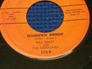 Bill Haley w The Saddlemen  45 Sundown Boogie/Juke Box Cannon Ball Holiday 113