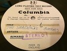 SHADOWS GUITARS LP TEST DEMO RECORD (COLUMBIA RECORDS)  (ONE SIDED LP)