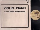 SAVIN GAZARIAN beethoven sonatas violin piano SWEDISH OPUS 3 NR 80-10 LP 33T