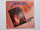 METALLICA FUCKING NUTS DOUBLE LP 1984 BLACK WAX PNS INTERNATIONAL LIVE