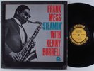 FRANK WESS W/ KENNY BURRELL Steamin' PRESTIGE LP mono