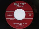 1959 R&B Popcorn 45 JIMMY SEDLAR Shorty’s Got To Go  BIG “M” 1000 EX