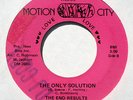 Sweet Soul Funk 45: END RESULTS “The Only Solution” on Motion City (Hear)