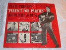 45 PROMO EP ELVIS Perfect For Parties RCA SPA 7-37 Orthophonic 1956 NEAR MINT