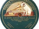 78 RPM The Mother of Chanson - Yvette Guilbert - Le Jeune Homme triste