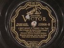 Blanche Calloway and Her Joy Boys, Victor 22866, E- / E-V+