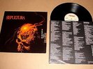 SEPULTURA BENEATH THE REMAINS  ORG 1st PRESS 1987 ROADRACER