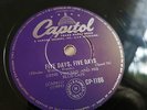 GENE VINCENT FIVE DAYS/B-I-BICKEY-BI, BO-BO-GO ..ORIGINAL 1957 OZ 78 0N CAPITOL