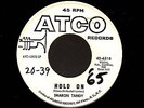 GARAGE MOD 45 SHARON TANDY Hold On ATCO 6518 WLP clean