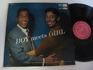 Sammy Davis Jr & Carmen McRae LP Boy Meets Girl  MINT PROMO