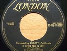 DE CASTRO SISTERS IF I EVER FALL IN LOVE 1955 GOLD LONDON 45 HL U 8189