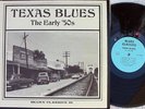 Texas Blues ORIG US LP EX 1968 Lightnin' Hopkins Smokey Hogg Blues classics BC16