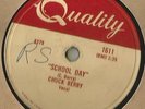 Rockabilly 78 Rpm Record Chuck Berry School Day / Deep Feeling