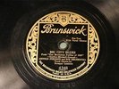 ARNOLD JOHNSON & ORCH Big City Blues BRUNSWICK 4348 jazz 78 / E-