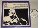 WERGO LIGETI PENDERECKI WEBERN HINDEMITH ZIMMERMANN CELLO SOLO SIEGFRIED PALM NM