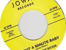 Johnny Guitar Watson - Ain't Gonna Move  Northern Soul Vinyl 45