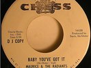 Maurice & The Radiants Baby You've Got It Promo 45-Chess