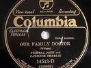 HEAR pre war blues 78 PIGMEAT PETE CATJUICE CHARLIE Family Doctor COLUMBIA 14513