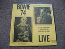 DAVID BOWIE LIVE IN 74 7INCH RARE