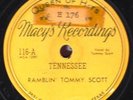 78-HILLBILLY-RAMBLIN' TOMMY SCOTT-TENNESSEE/ROSEBUDS & YOU on MACY'S -