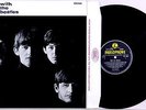 WITH THE BEATLES ? EX Parlophone yellow/black UK small stereo flipback GOTTA cvr