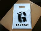 GARBAGE-Subhuman-/UK MUSHROOM (SX1138) rubber embossed cover+insert+bag 7” MINT