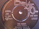 FRANKIE VALLI & THE FOUR SEASONS   THE NIGHT ** UK TAMLA MOTOWN 45