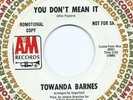 NORTHERN SOUL - TOWANDA BARNES 