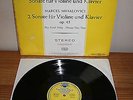 DGG 138 016 Orig 1st Tulip Ravel Mihalovici Violin  Sonata Max ROSTAL Rare NM